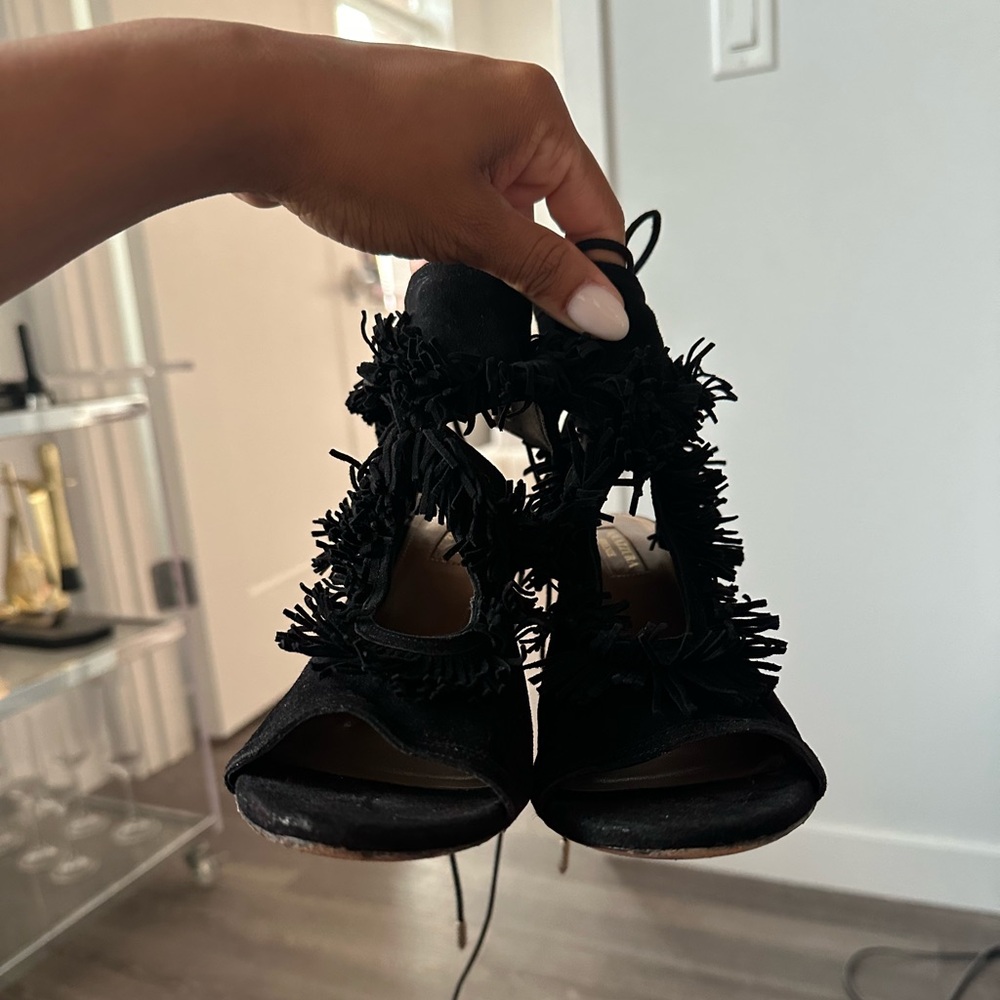 Aquazzura Black heels